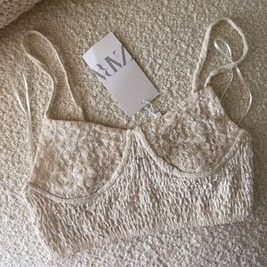 ZARA CROP TOP NWT